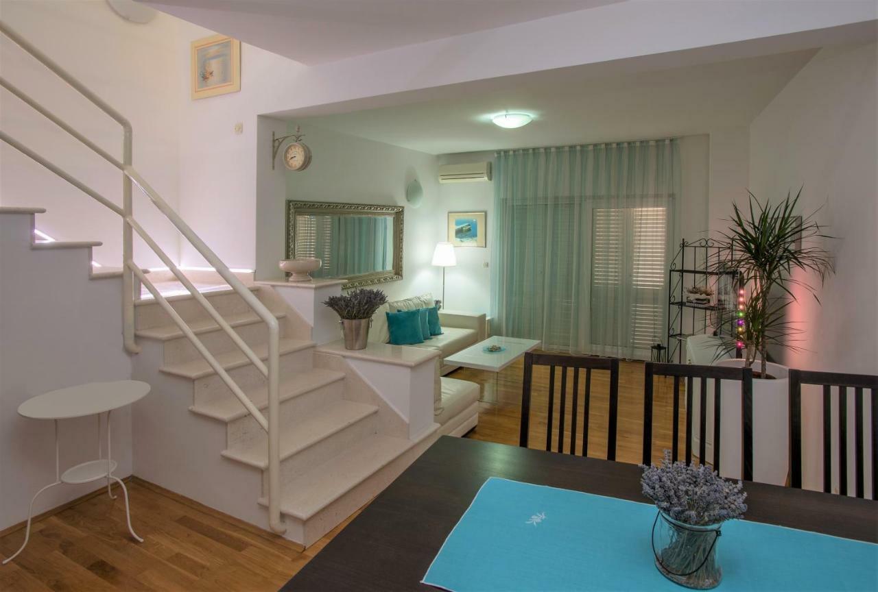 Andor - Lux, Two Beautiful Terraces With Sea & Sunset View Apartment Makarska Exterior photo